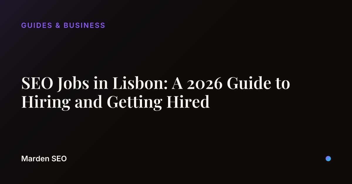 Guides & Business article